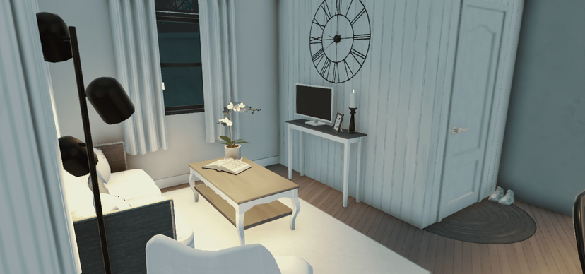Black & White Starter Apartment