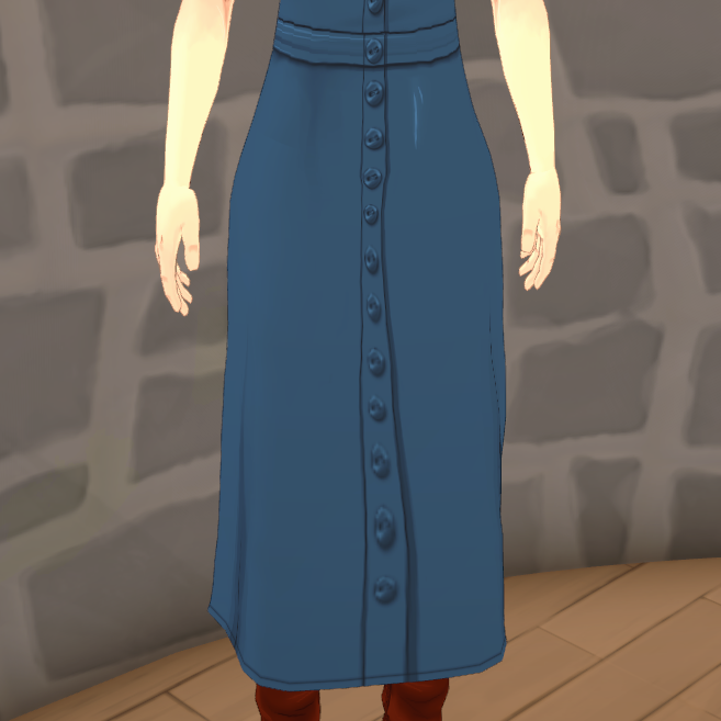 Button Up Skirt By Kismet