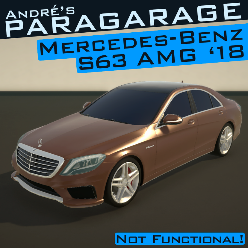 Mercedes-Benz S63 AMG '18