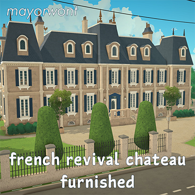 French Chateau Revival - Furnished