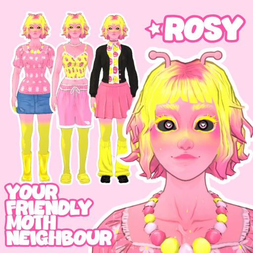 Your sweet moth neighbour - Rosy!