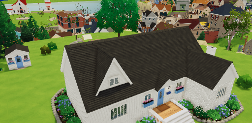 Blue Green Cozy Starter Home