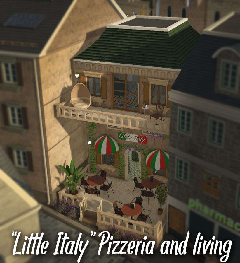 Little Italy Pizzeria and living
