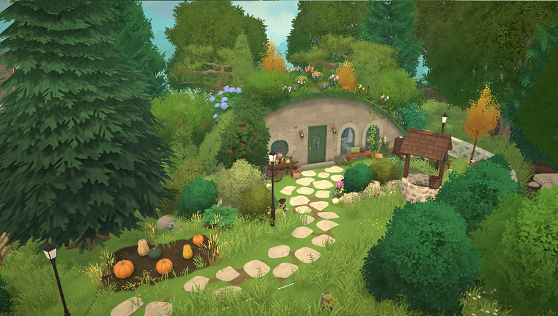 Little cottage in the woods