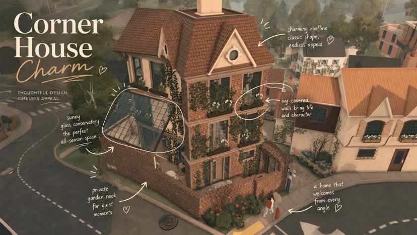 Brownstone Corner House