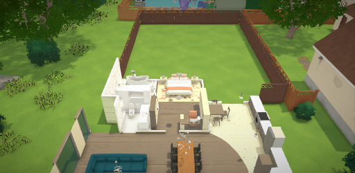 casa inical verde