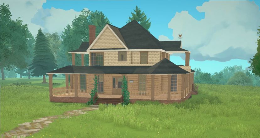 Slightly Updated 1800s Summer Lodge