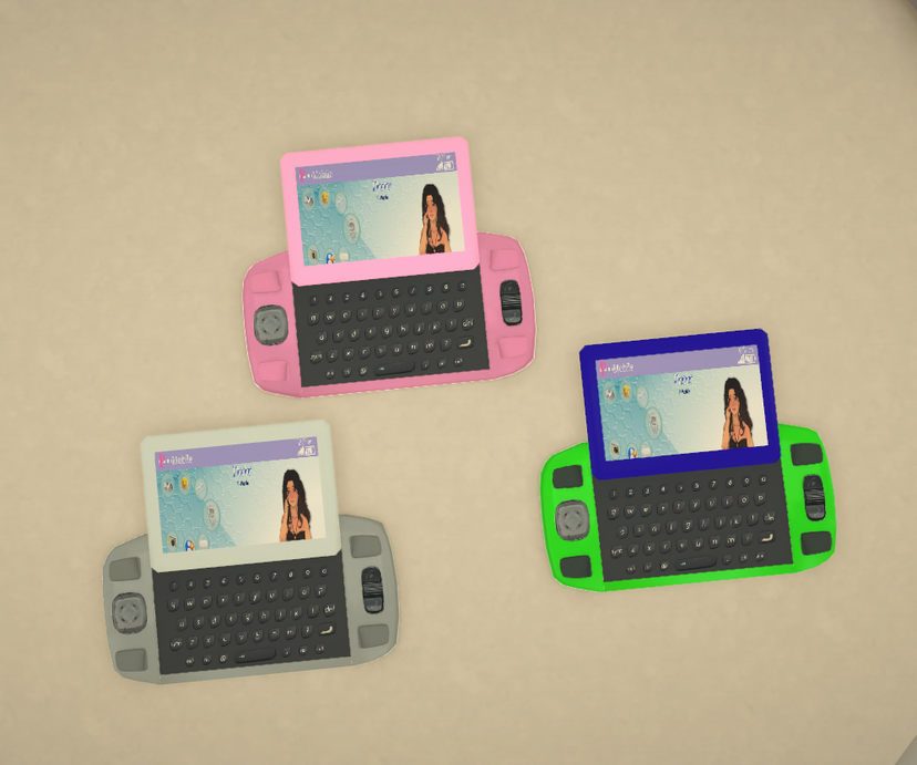 Count Raqula's Y2K P-Mobile Sidekick Phone