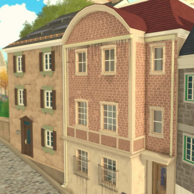 A Crooked Townhouse