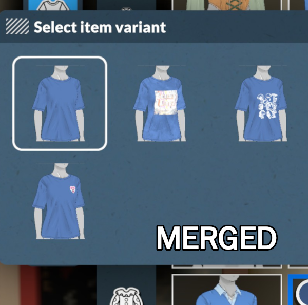 Merged Baggy Shirt Mod