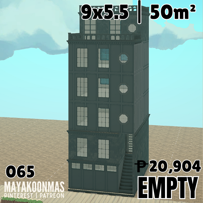 065 EMPTY 9x5.5