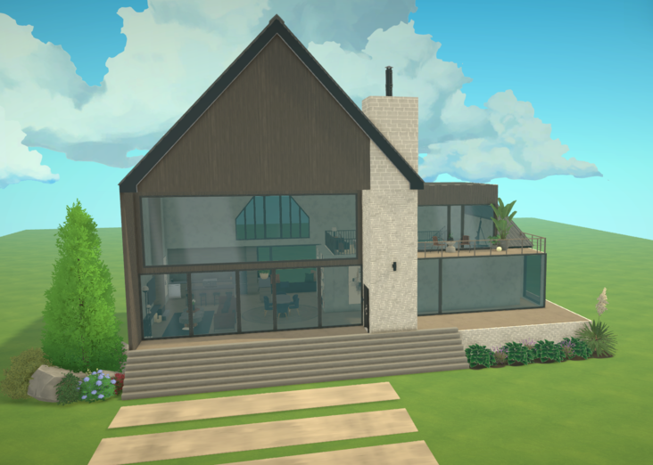 Modern Loft House 2BD 1BA Loft