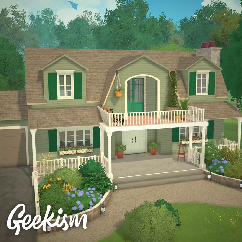 Dutch Colonial Revival House