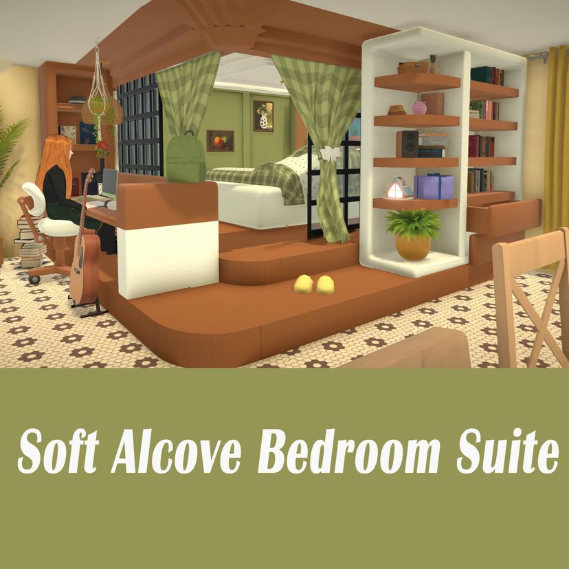 [Bear] Soft Alcove Bedroom Suite