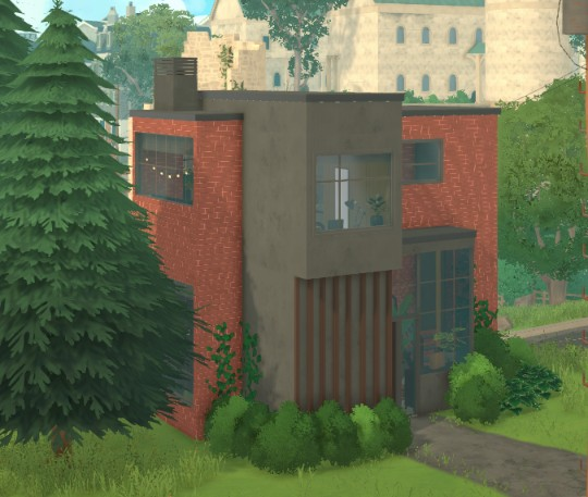 Tiny industrial house