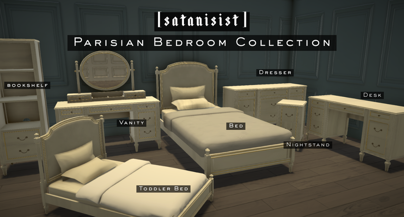 [satanisist] Parisian Bedroom Collection