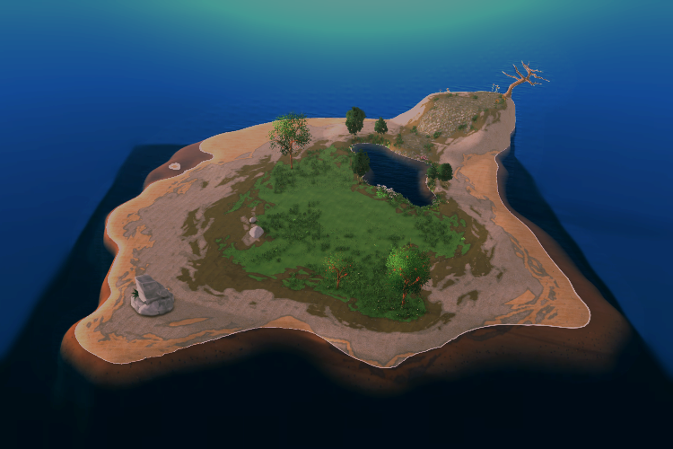 Uninhabited Island