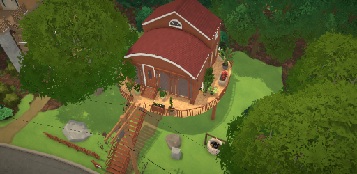 Unfurnished Red Treehouse