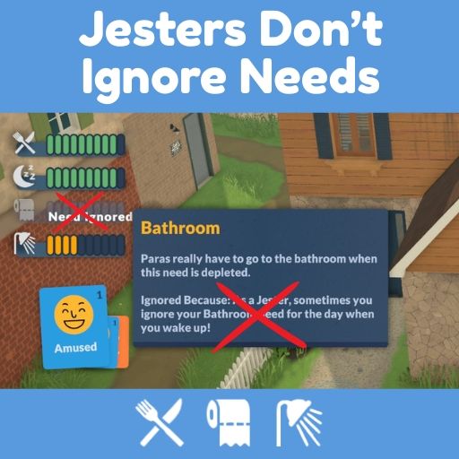 Jesters Don't Ignore Needs