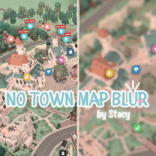 No Town Map Blur