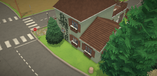 Corner family home