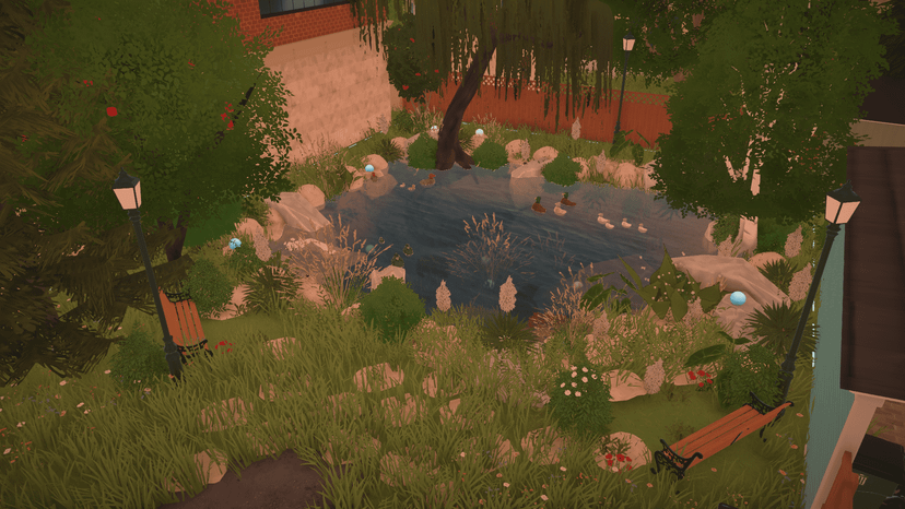 Residential Duck Pond