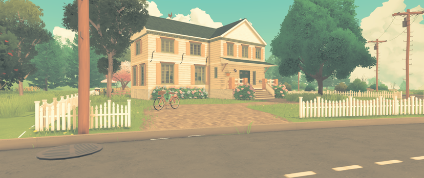 Semi-furnished cozy rural farmhouse