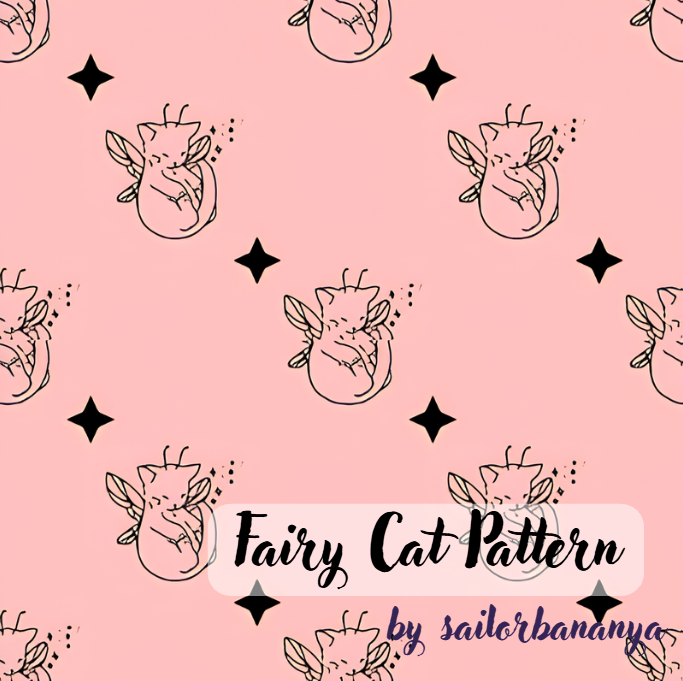[sailorbananya] Fairy Cat Pattern