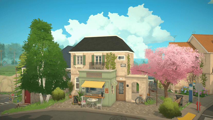 Paris apartment & cafe
