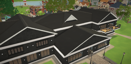 Big modern house (without inside)