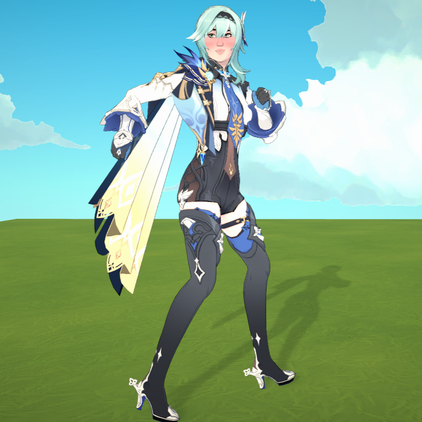 Eula Genshin Clothes