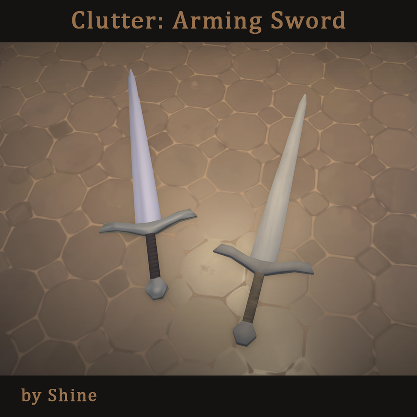 [Shine] Clutter - Arming Sword