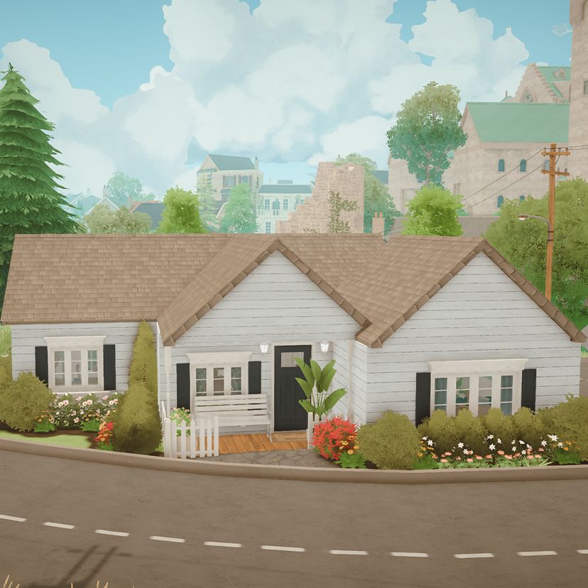 Small Blue Suburban