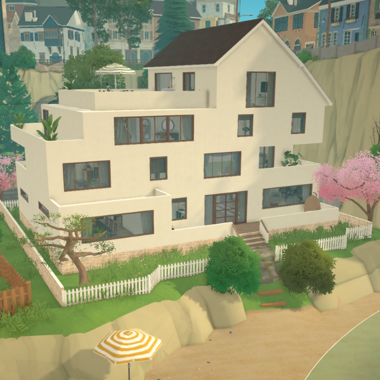 【01】Modern minimalist sea view villa
