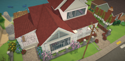 Beachfront house