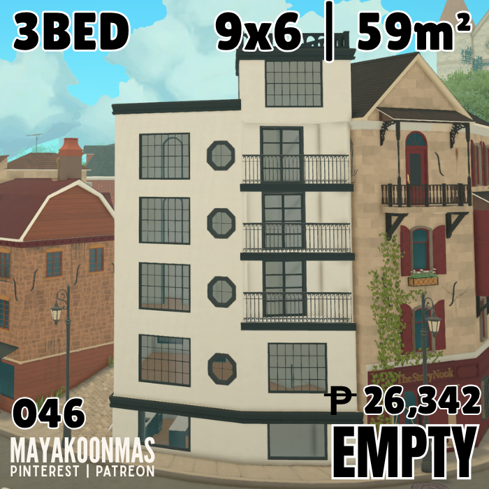 046 | EMPTY | 3BED | 59m²