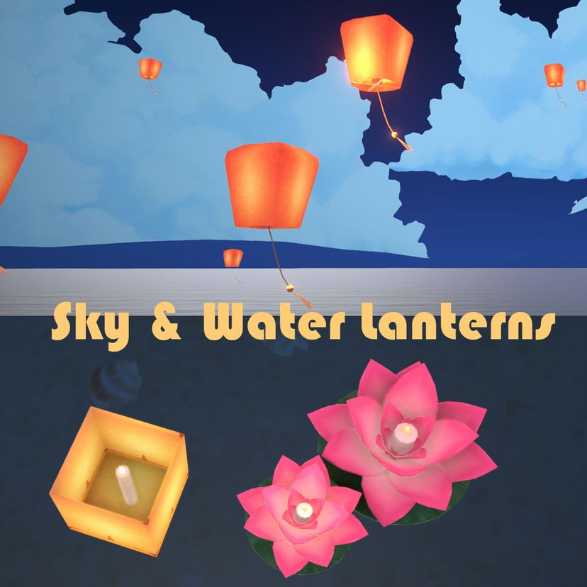 [Bear] Sky & Water Lanterns