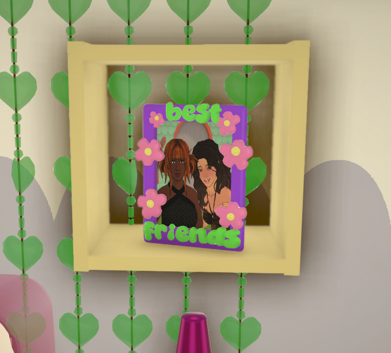 Count Raqula's Y2K Best Friends Picture Frame