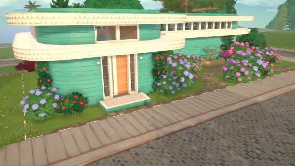 Single level Art Deco House