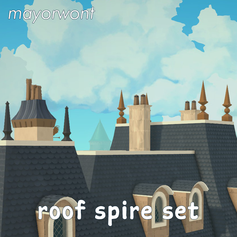 Roof Spire Set