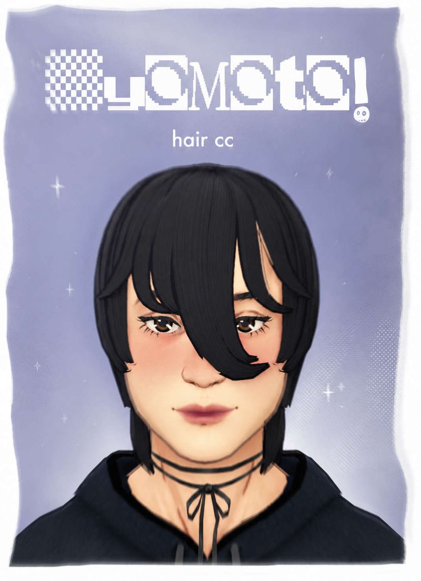 Kyomoto Hair CC