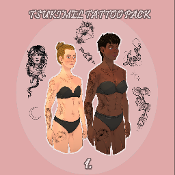TsukiMel's Tattoo pack: 1