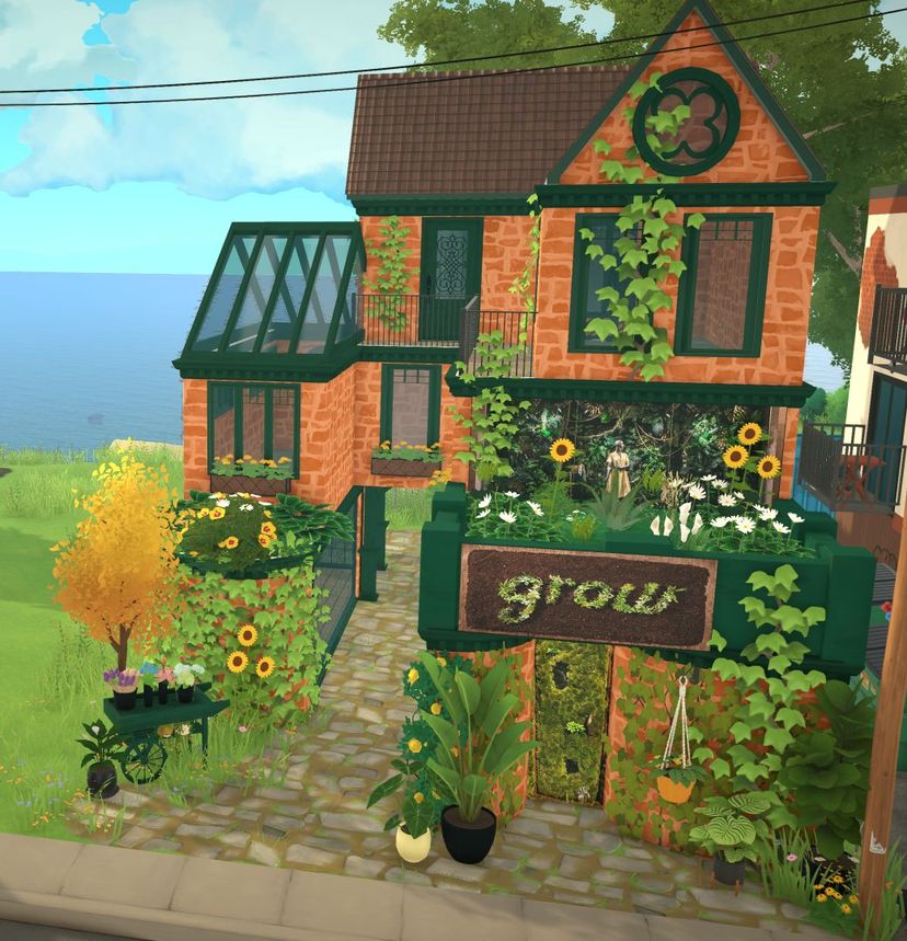Historic Brick Building with Plant Shop and Upstairs Apartment - Unfurnished