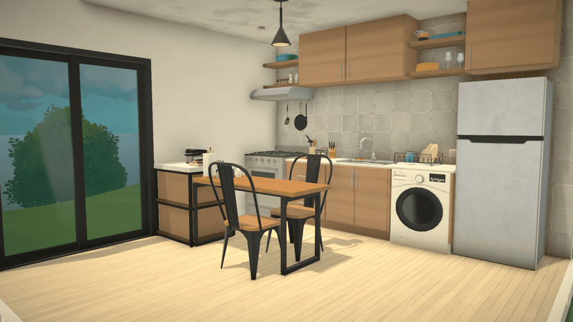 Simple kitchen diner