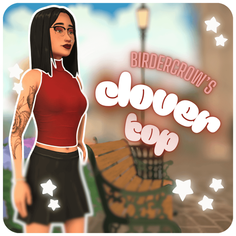 [birdercrow] Clover Top