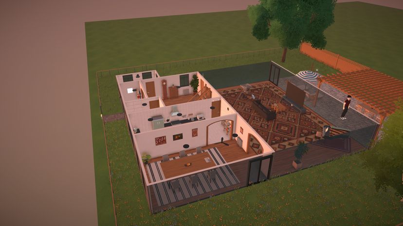 My first modern house