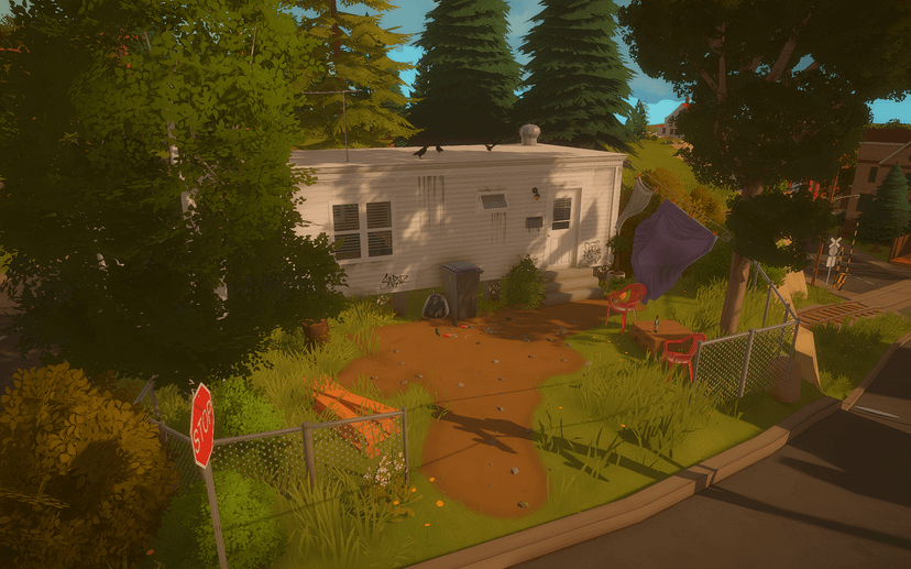 Run-down Trailer