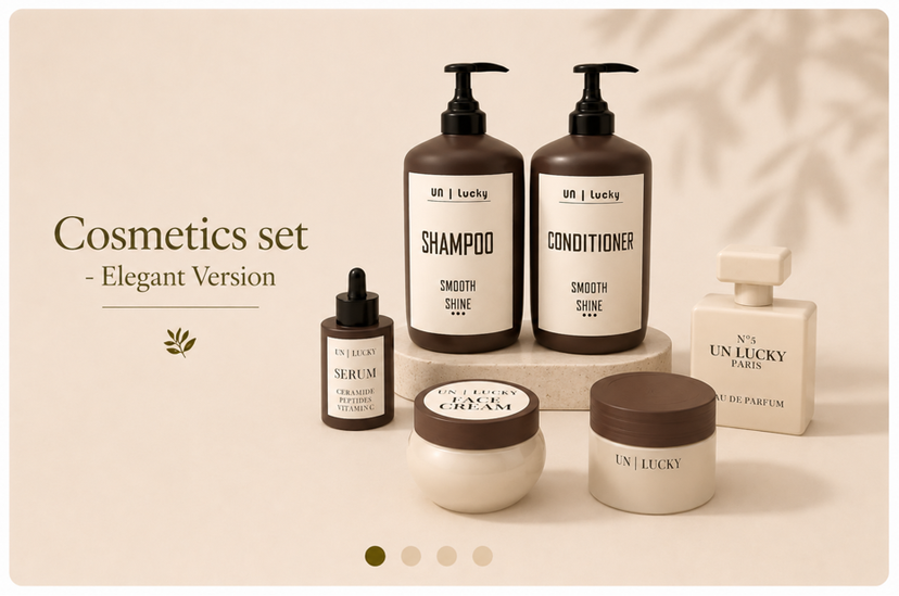 Cosmetics set - Elegant Version