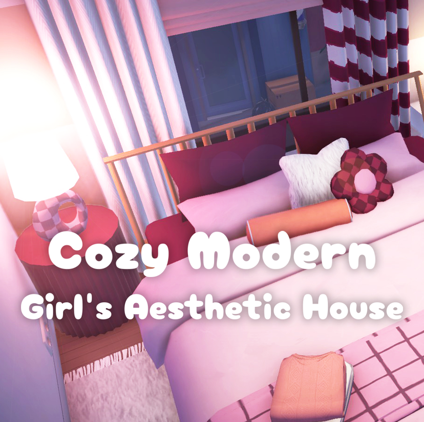 Aesthetic Modern Girl House
