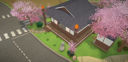Small traditional japanese house